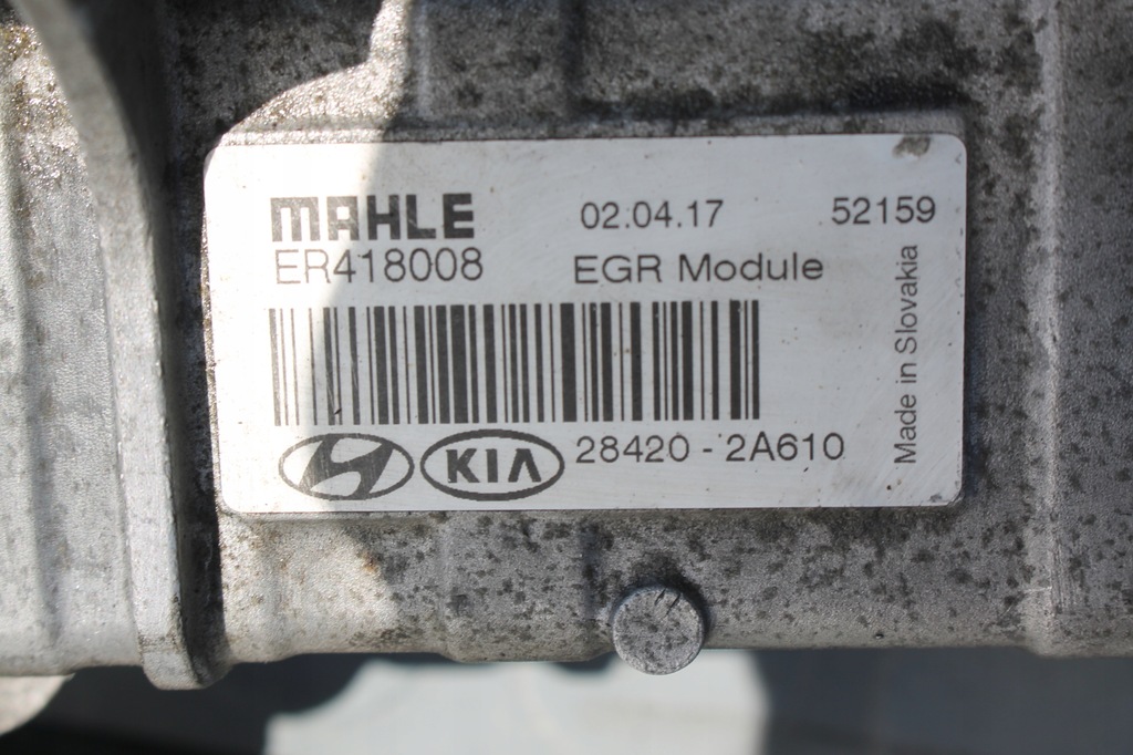 фото №16, Клапан egr hyundai accent 1,4-1,7 14- kia-hyundai 284102a600