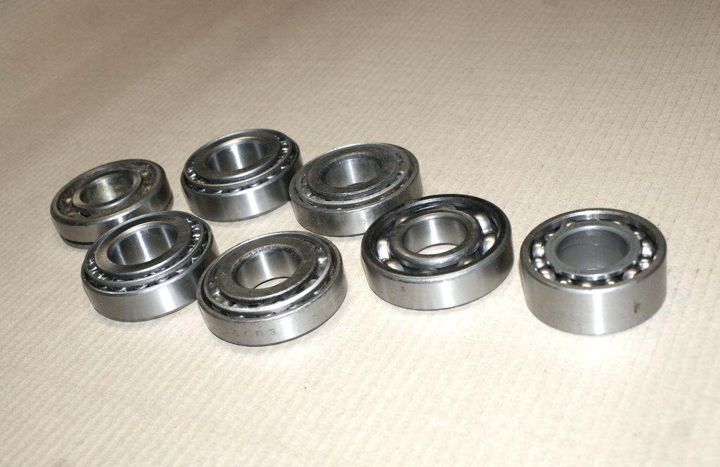 фото №6, Підшипник підшипник коробка передач роздавальна редуктор gaz 69 - комплект оригінал gpz