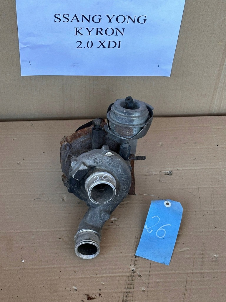 фото №1, Турбіна ssang yong kyron