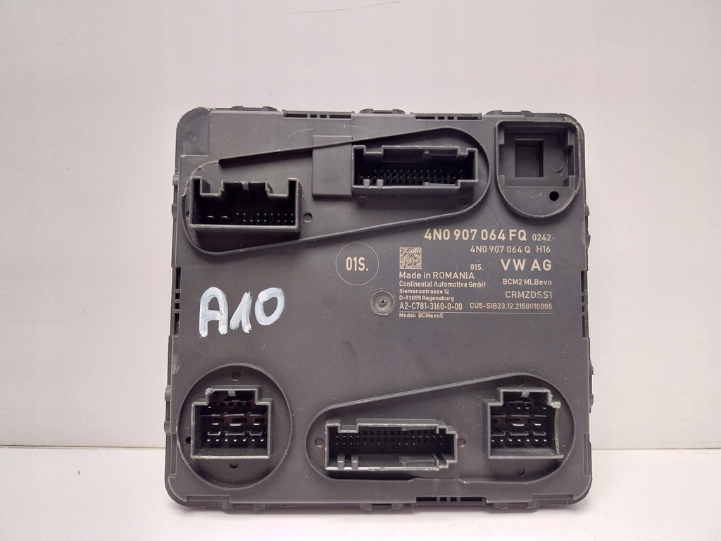 фото №1, Audi a8 d5 модуль комфорту 4n0907064fq