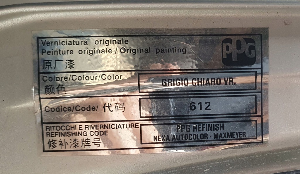 фото №7, Решётка радиатора решётка радиатора передняя fiat panda 2 ii 2003-2012r серебристый 602/a 735463491