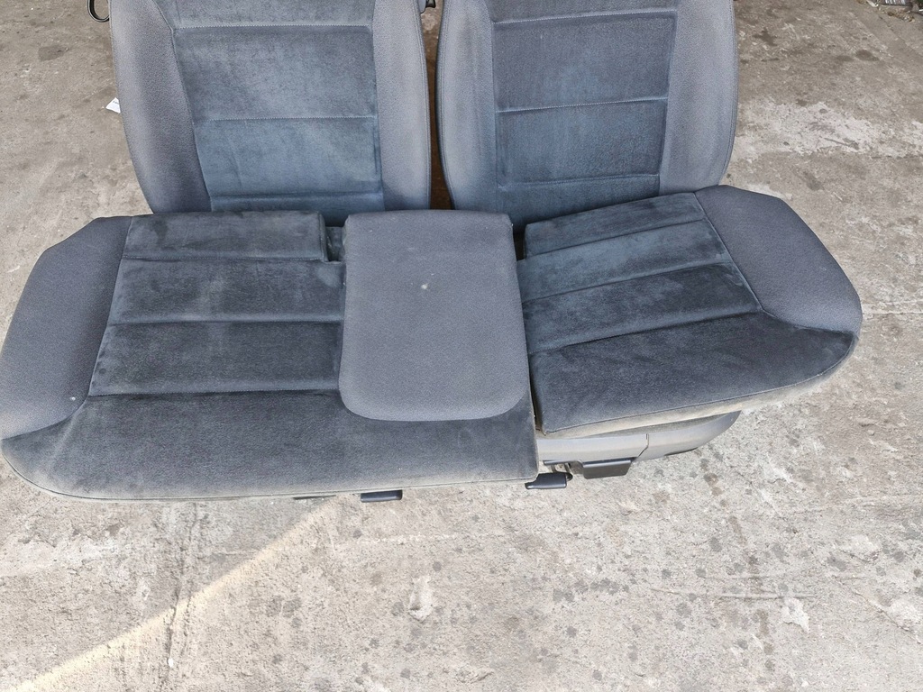 фото №13, Audi a3 s3 8l 1997 кожа алькантара сиденья / заднее сиденье / комплект