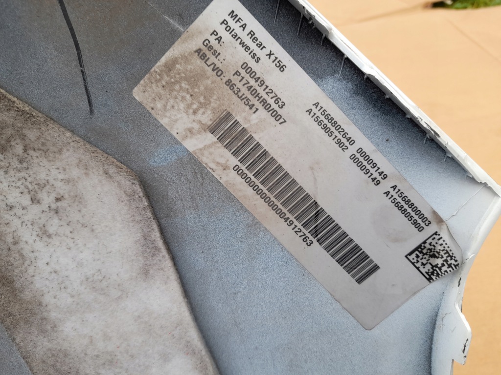 Бампер задній mercedes gla w156 Недорого