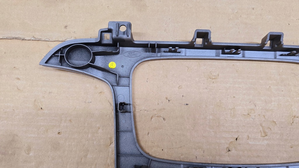 фото №12, Ford s-max mk1 galaxy mk3 2006 - 2015 rok рамка радіо консолі срібляста сіра