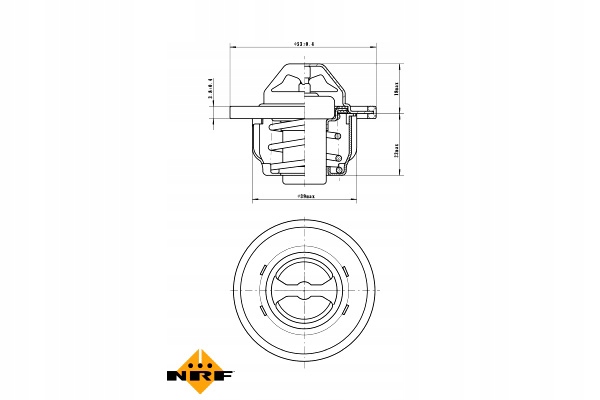 фото №1, Термостат жидкость охлаждающей dacia dokker dokker express minivan