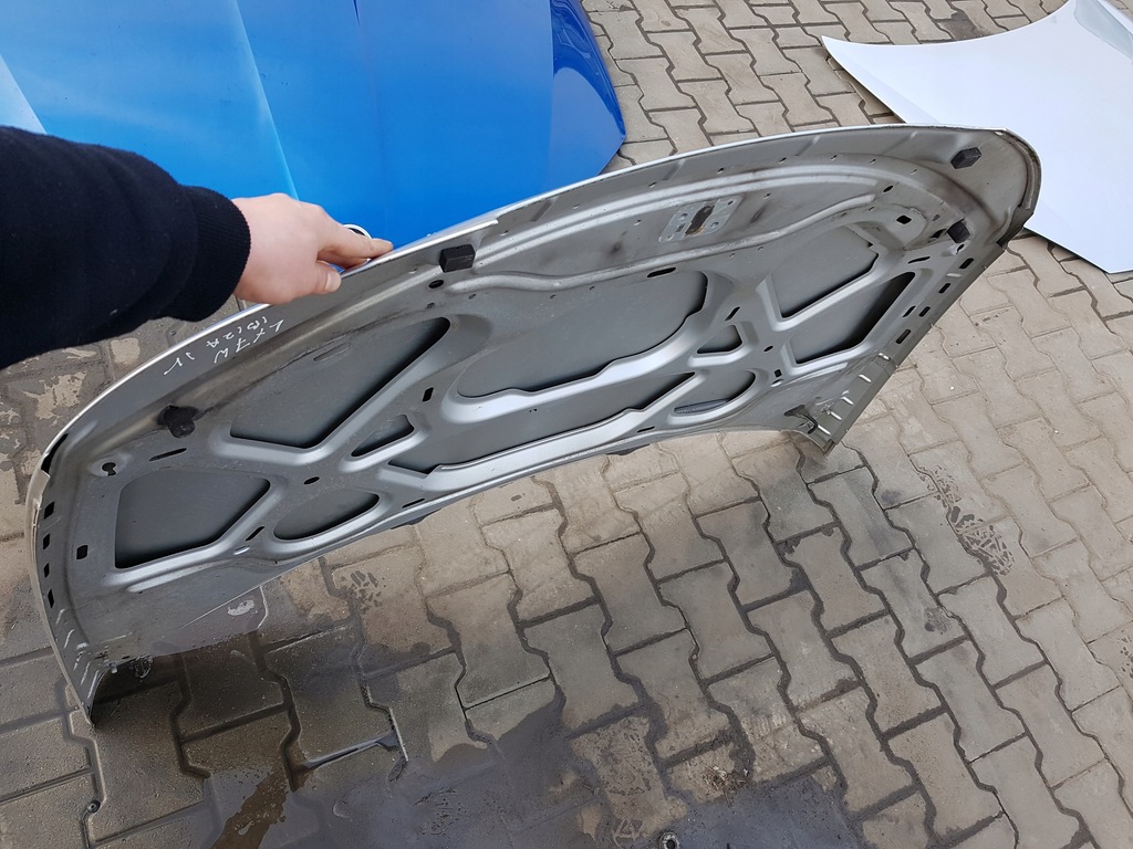 фото №6, Seat ibiza 4 iv 08-12r капот lx7w