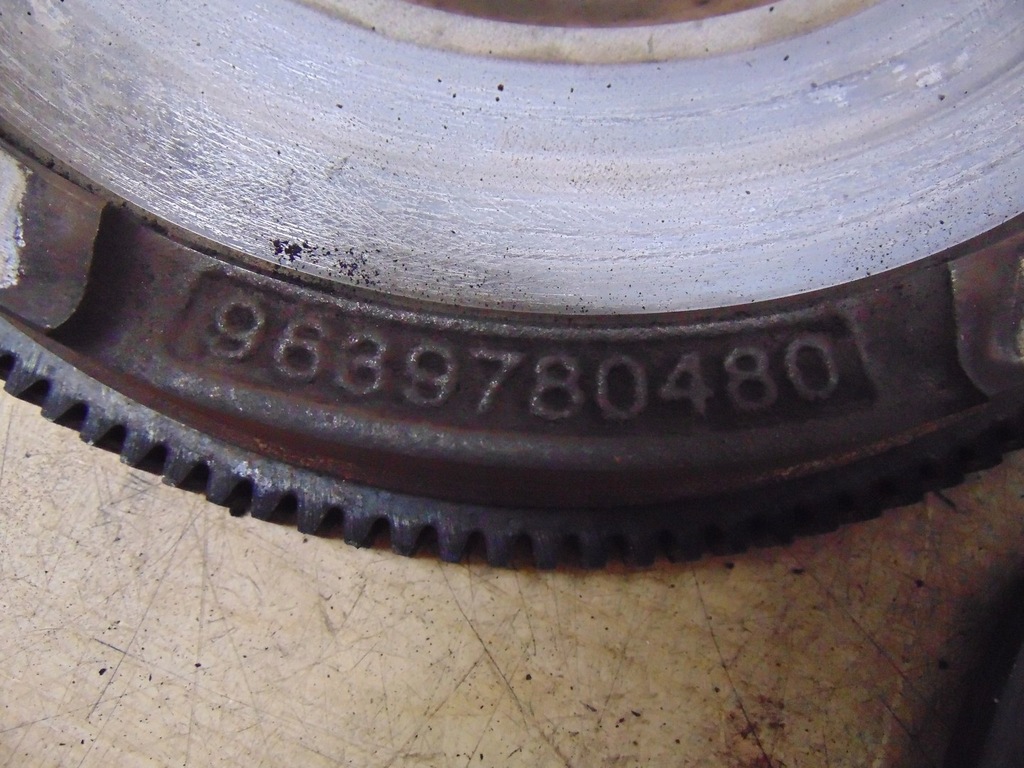 фото №16, Сцепление колесо жёсткий citroen jumpy ii 1.6 hdi 9639780480