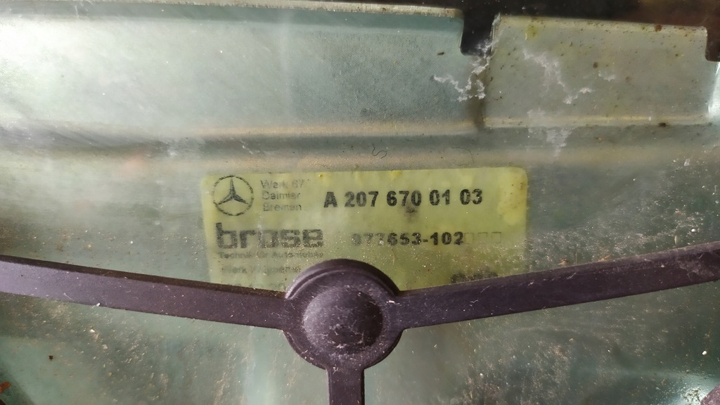 фото №7, Mercedes e w207 механізм скло лівий задня скло