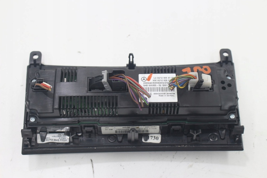 фото №11, Панель кондиціонера a2129004100 mercedes w212