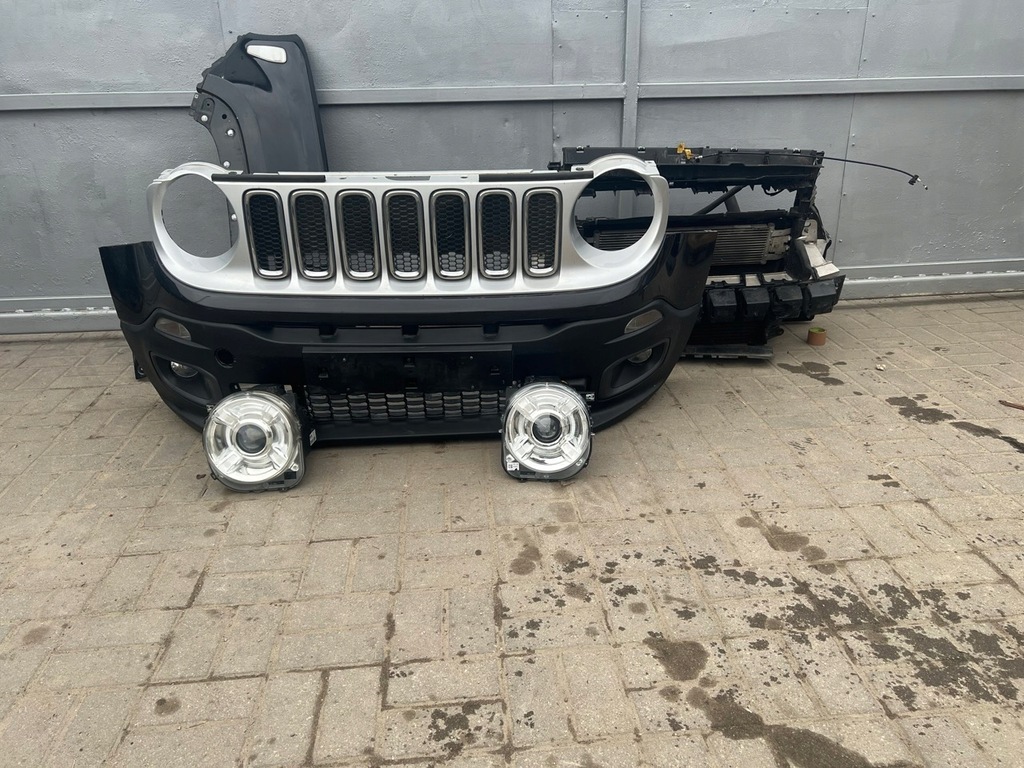 фото №1, Jeep renegade 2014-2018 бампер лампи крила pas