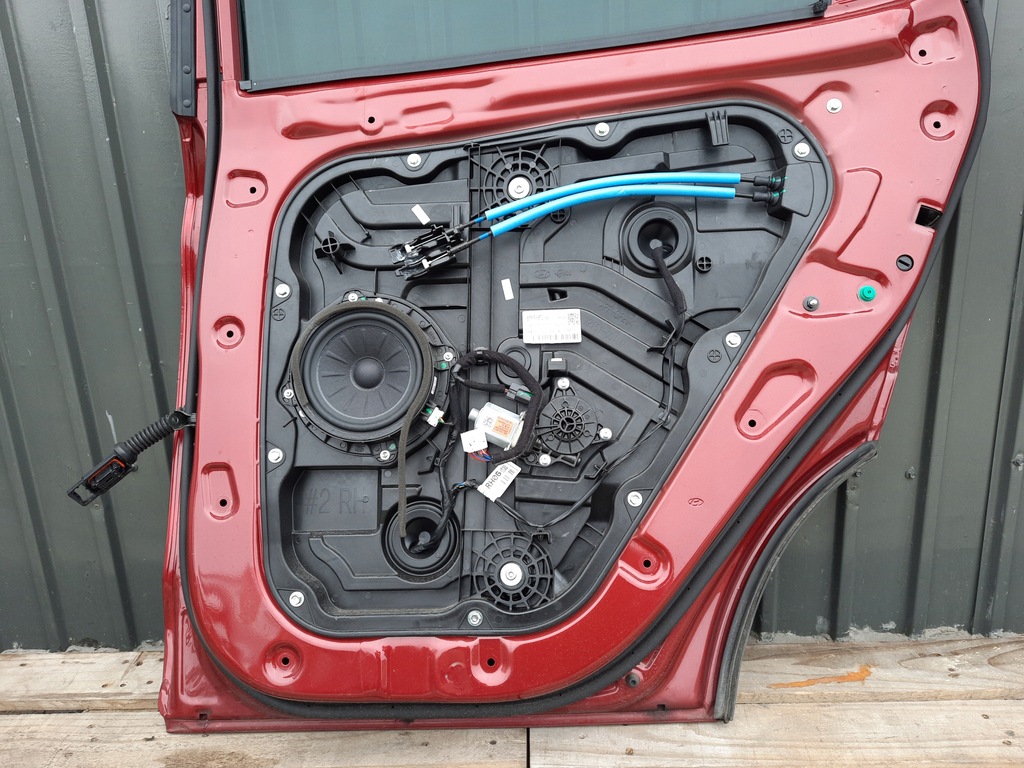 фото №9, Правое дверь задняя hyundai tucson iii lift wr6 18-20r