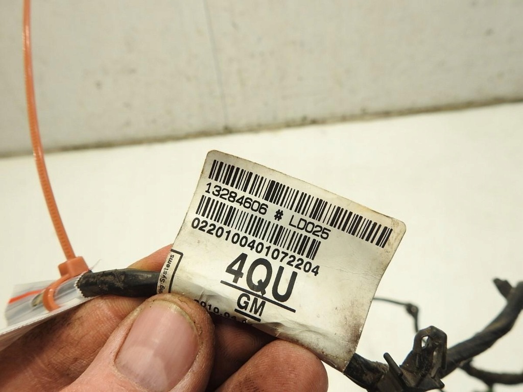 фото №7, Джгут електропроводка двері правий задня opel astra j 13284606