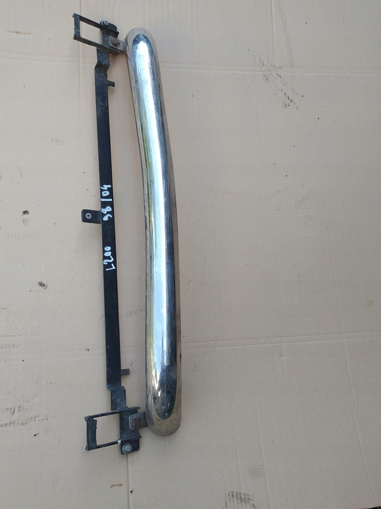 фото №1, L200 98-04 хром балка бампер передний