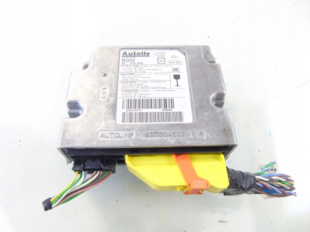 фото №1, Модуль датчик подушка безпеки renault laguna iii 285586520r