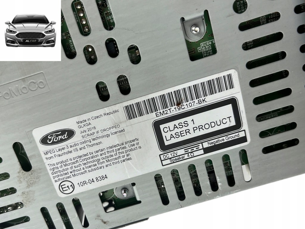 фото №8, Радио навигация синхронизация 3 ford s-max mk2, galaxy mk4 h2gt-14g370-fab sony