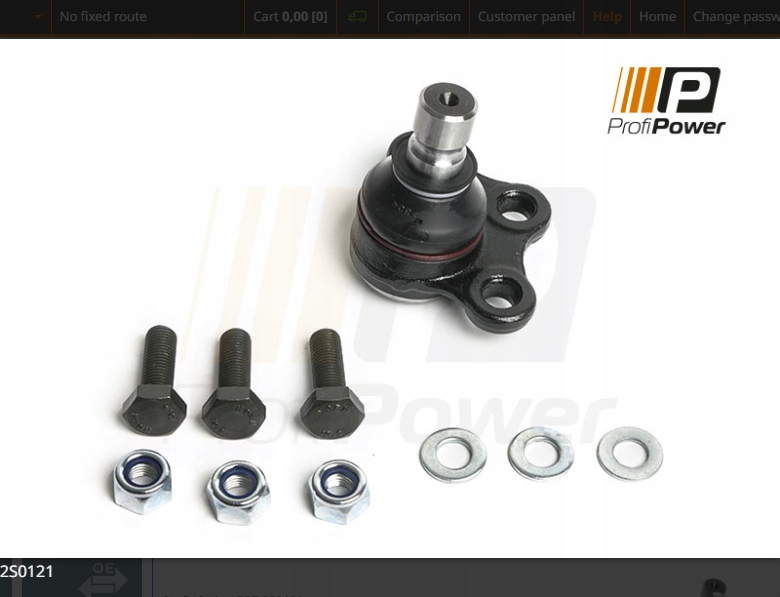 фото №2, Шаровая опора рычага peugeot 1007, citroen c3