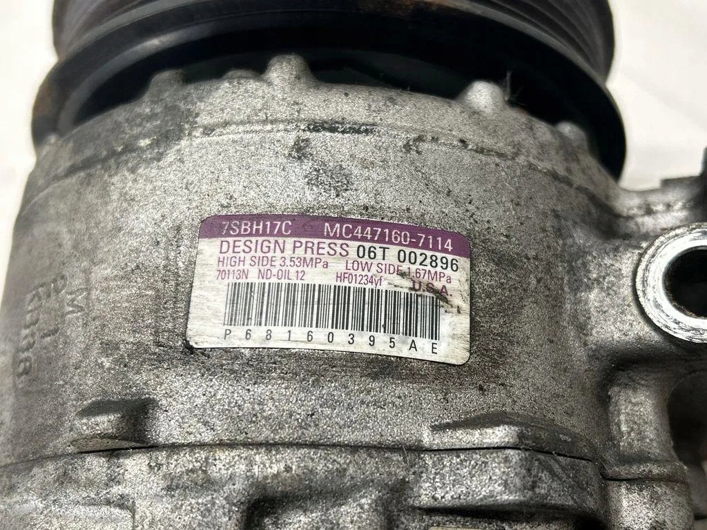 Компрессор кондиционера dodge charger 4471607114 3.6l бензиновый 218kw 2015 Цена