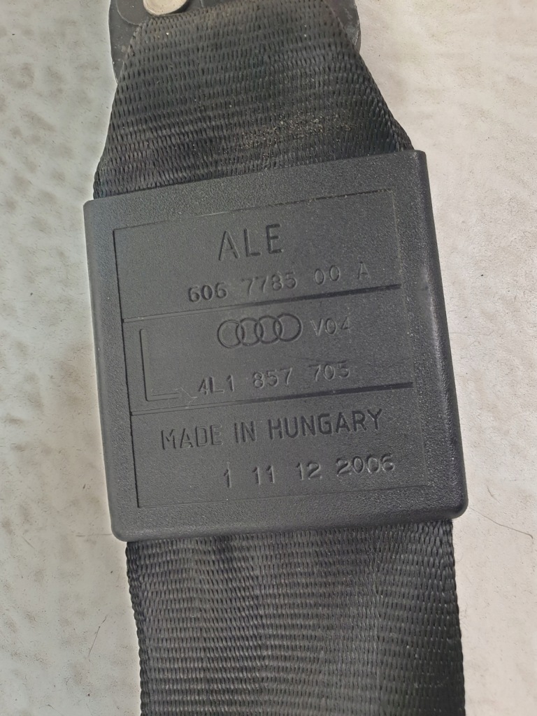 фото №3, Audi q7 4l pas безпеки лівий перед оригінал