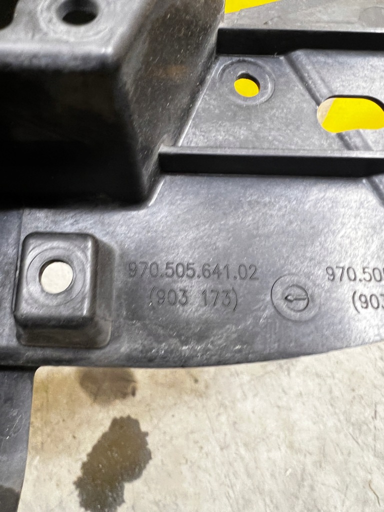 фото №9, Направляющая усилитель бампера задняя заднего porsche panamera 970 i lift