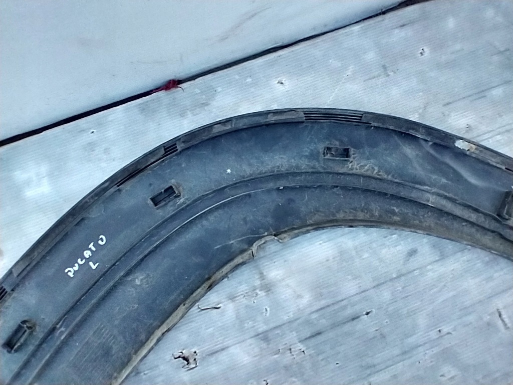 фото №12, Fiat ducato iii citroen jumper boxer ii молдинг крыла левая задняя 1307241070