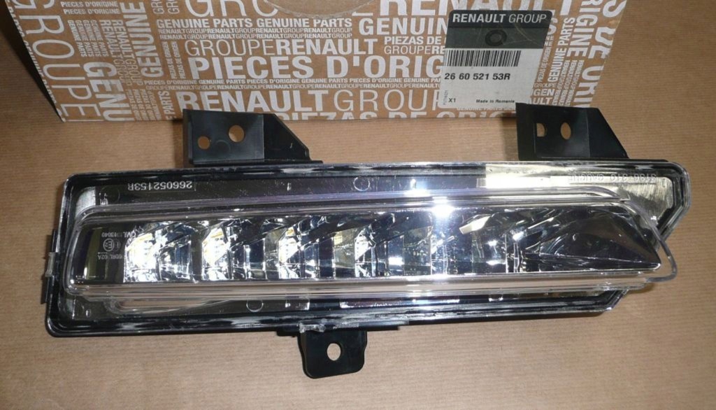 Купить Фонарь  дневные led r megane 3 левая 266052153r