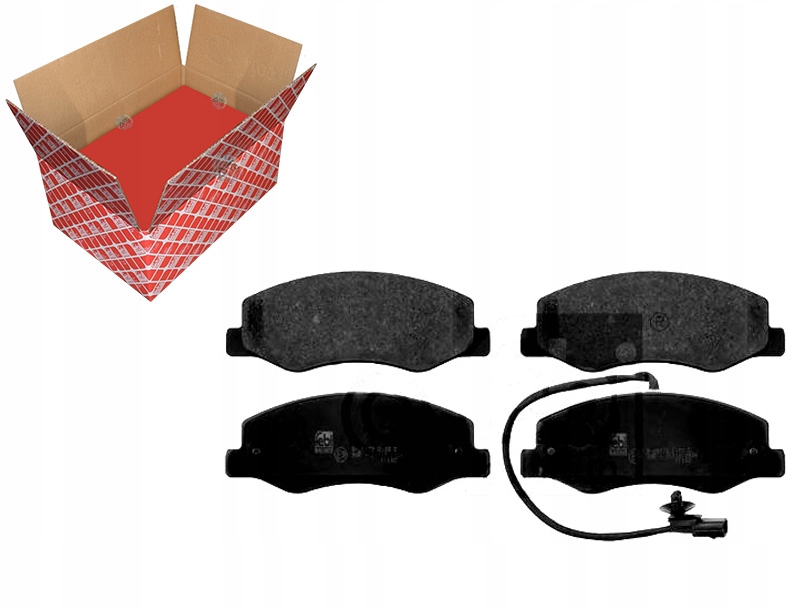 фото №1, Febi гальмівні колодки гальмівний. opel movano 10- задня з датчик.