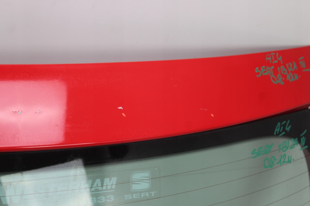 фото №4, Крышка багажника багажника задняя seat ibiza iv 08-12r 5d ls3h
