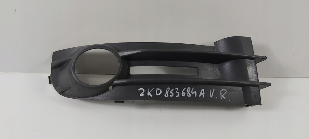 фото №1, Vw caddy 2k0853684a решётка противотуманной фары правый перед