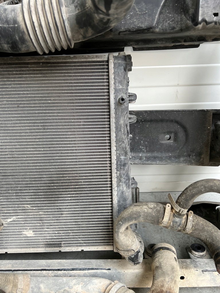 фото №9, Pas передній радіатор fiat 500 1.3 d