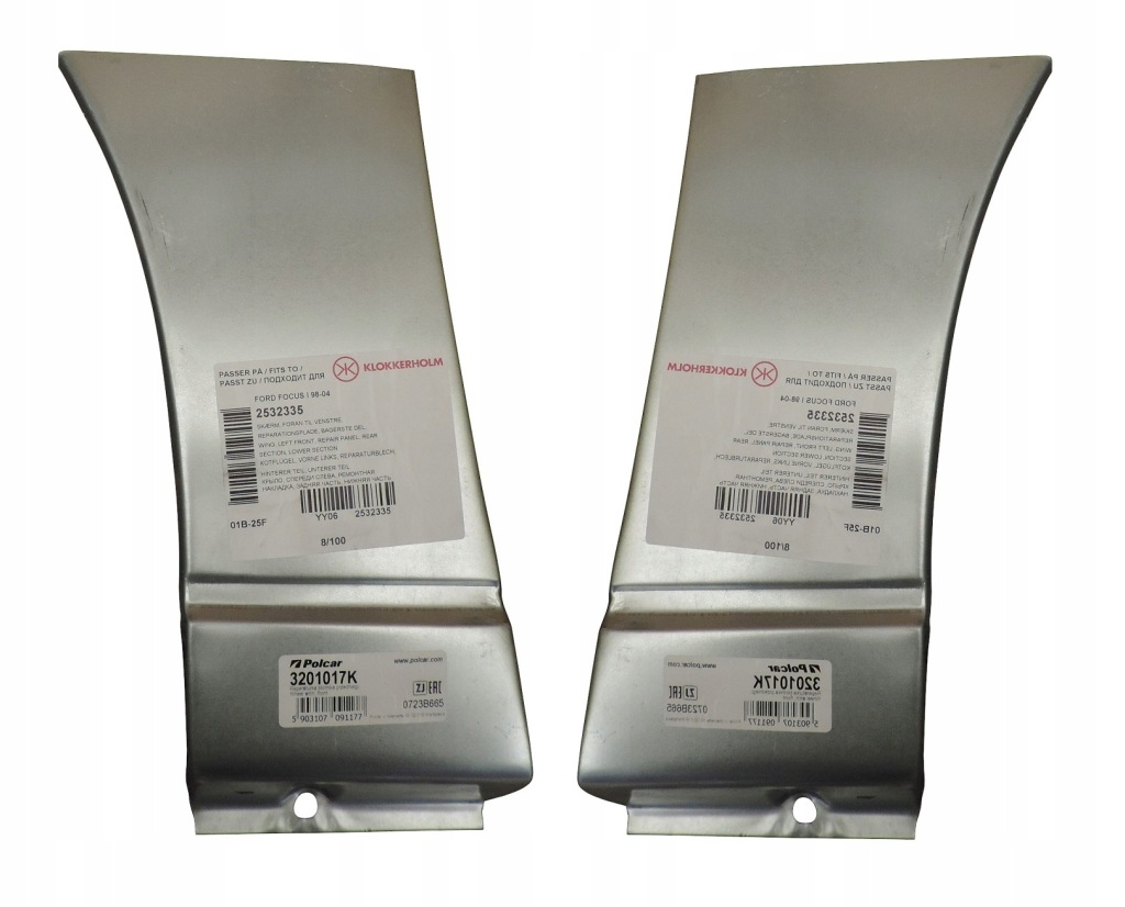 Купити Ford focus 1 98-04 ремкомплект крила перед klokkerholm ліва+права