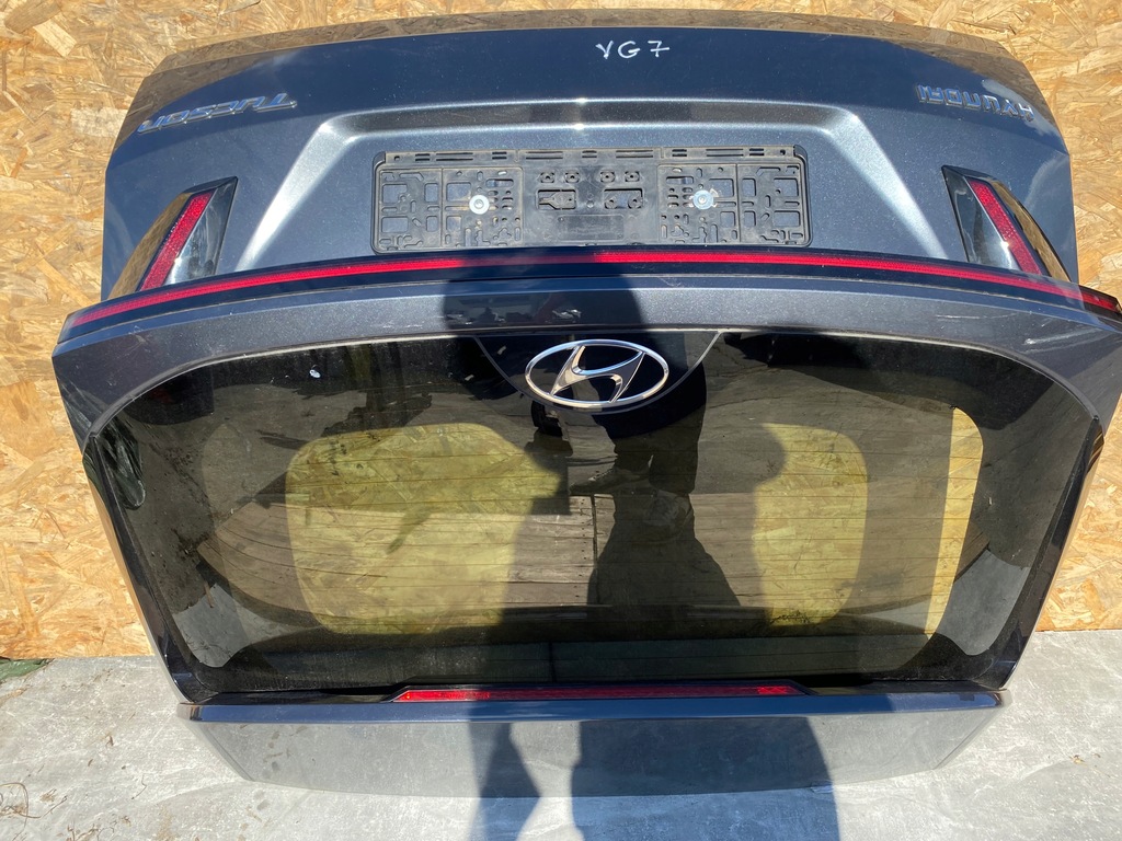 фото №8, Hyundai tucson iv крышка багажника багажника задняя комплектная