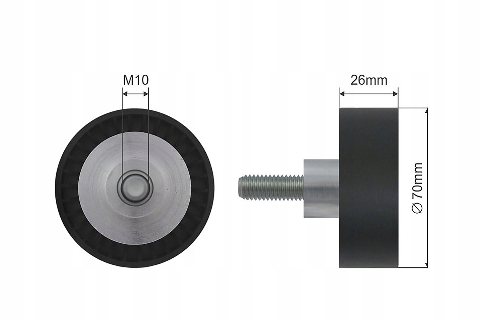 фото №1, Ролик натяжителя bmw 3 e46, z3 e36 98-07.06