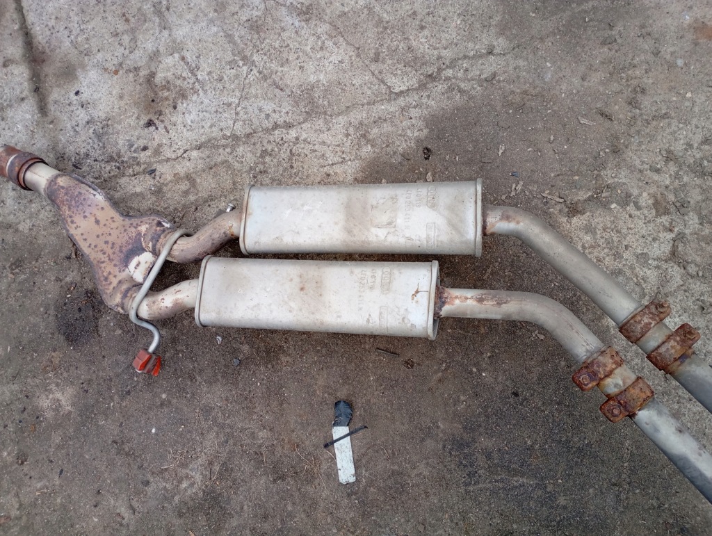 Гаситель выхлоп средний + конечный audi a6 c6 avant 2.0 tfsi 4f0253411n с Разборки