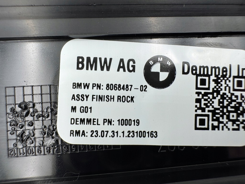 фото №8, Bmw g01 x3 g02 x4 молдинг накладка порог m набор