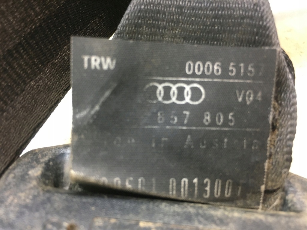 фото №7, Pas безпеки правий задня a6 c5 4b9857805