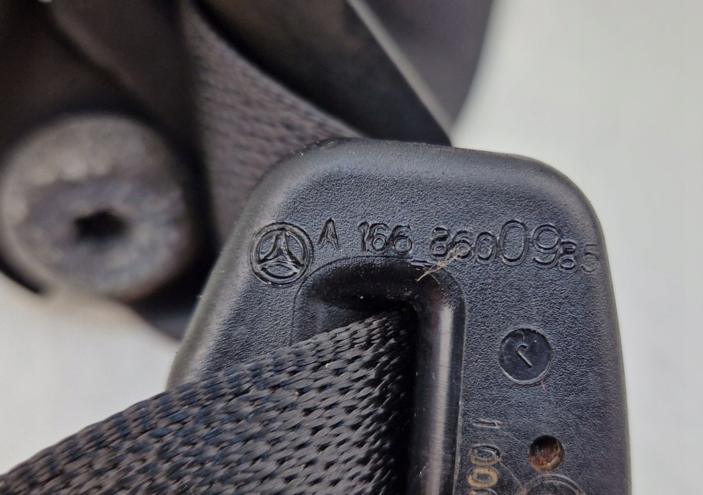 фото №4, Mercedes gls x166 15-19 pas безпеки лівий задня drugi ряд a1668600985