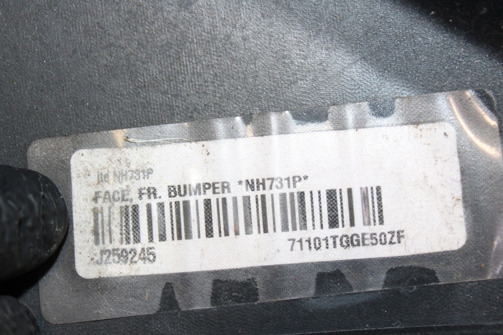 фото №10, Honda civic x 17-22 бампер перед передній nh731p