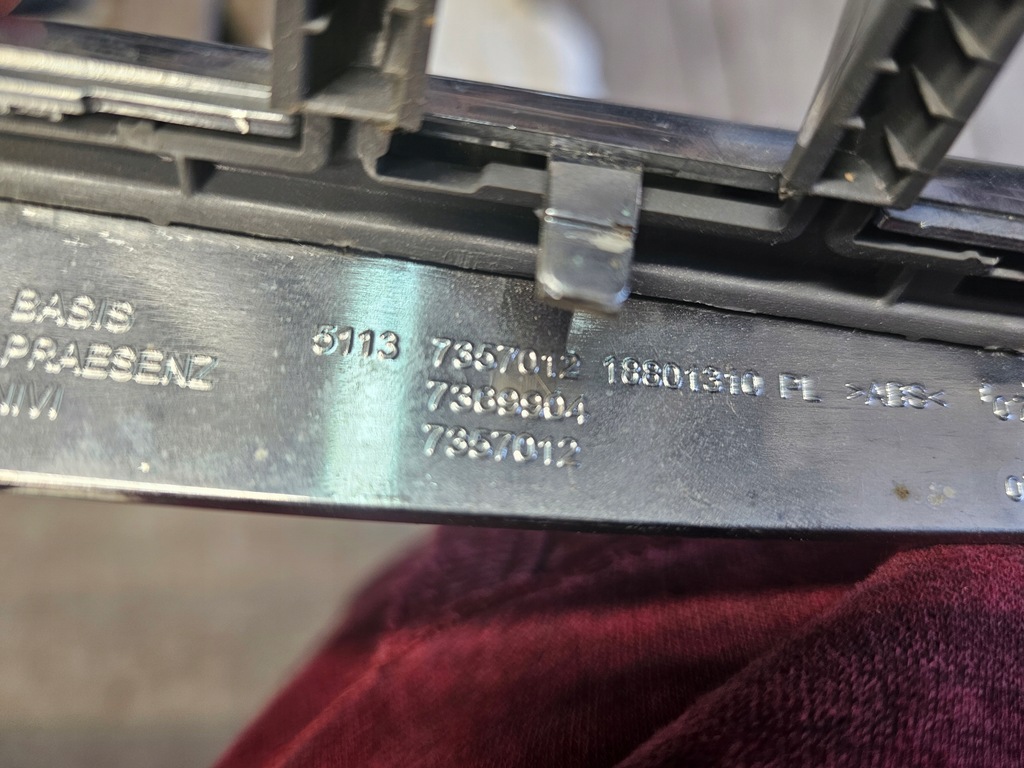 фото №14, Решётка радиатора решётка радиатора правая bmw 7 g11 g12 2015-2018 orginał