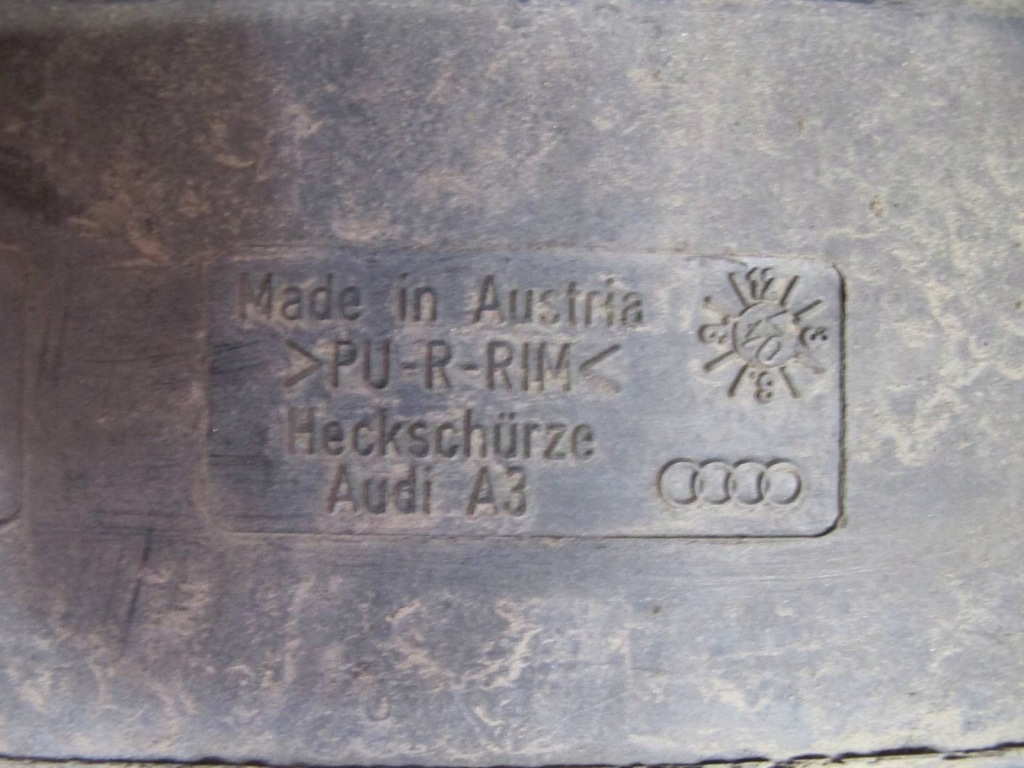 Audi a3 8p 3d бампер задня задній ms design накладка lz7l Недорого