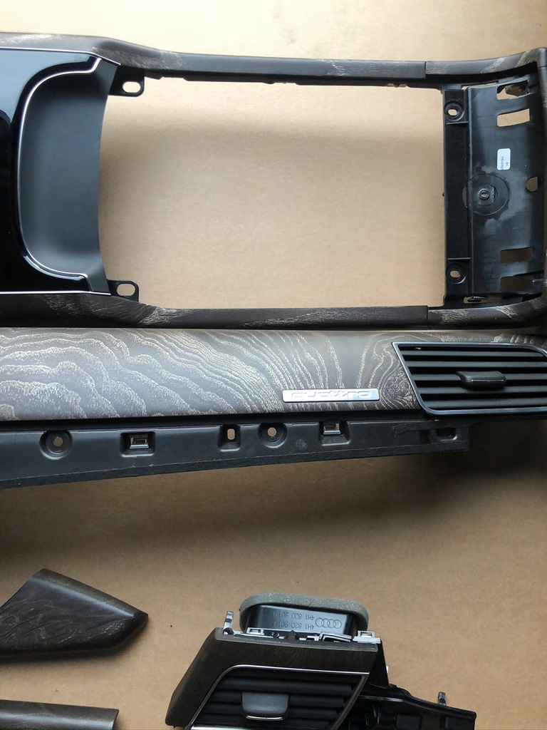 фото №9, Audi a8 d4 drewno декори накладки декоративні braungold gq2 rse