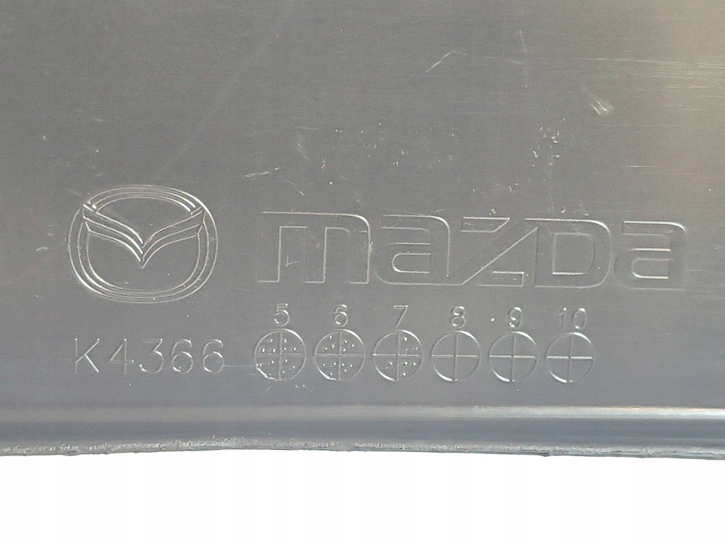 фото №7, Рамка pod номерний знак реєстраційна mazda 3 bk lift br5v-50171