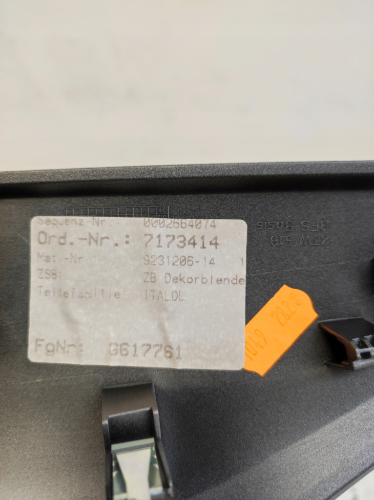 фото №13, Молдинг декоративная dekor решётка воздуховод панели консоли eu bmw iii 3 gt f34