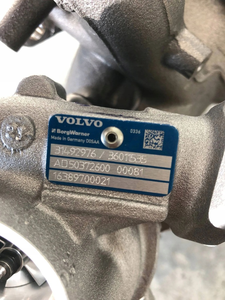 фото №9, Volvo s60 s90 xc60 xc90 2.0d d5 nowa турбіна турбонагнітач 36011535