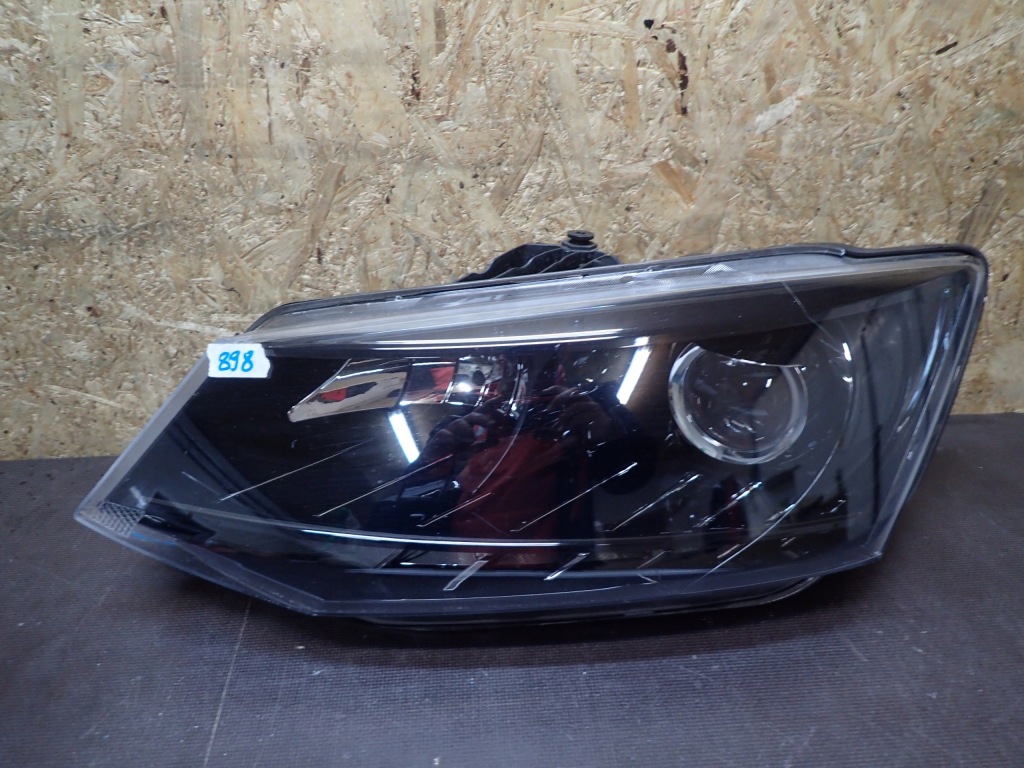 фото №1, Лампа перед ліва skoda fabia iii 3 лінза led