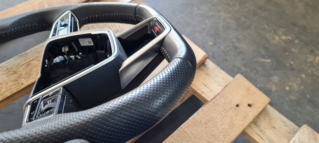 фото №9, A6 c8 4k воздуховод кожа кожаный срезанная простроченная лепестки переключения sline a7 4k