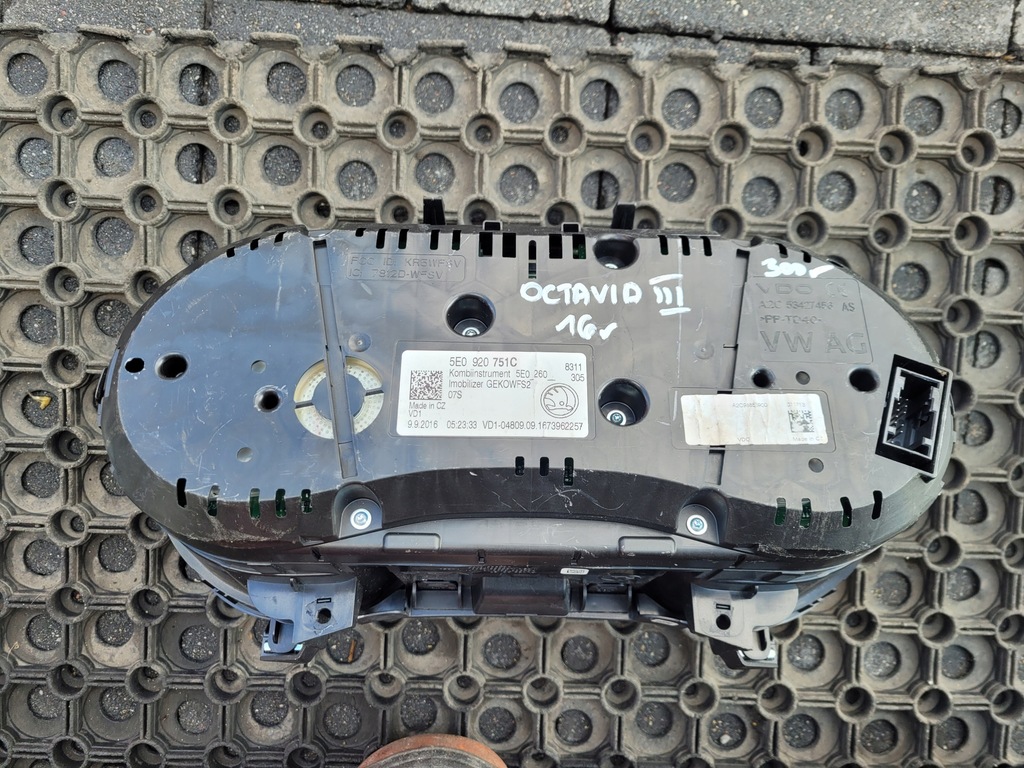 фото №5, Skoda octavia iii 16r счетчик приборы europa