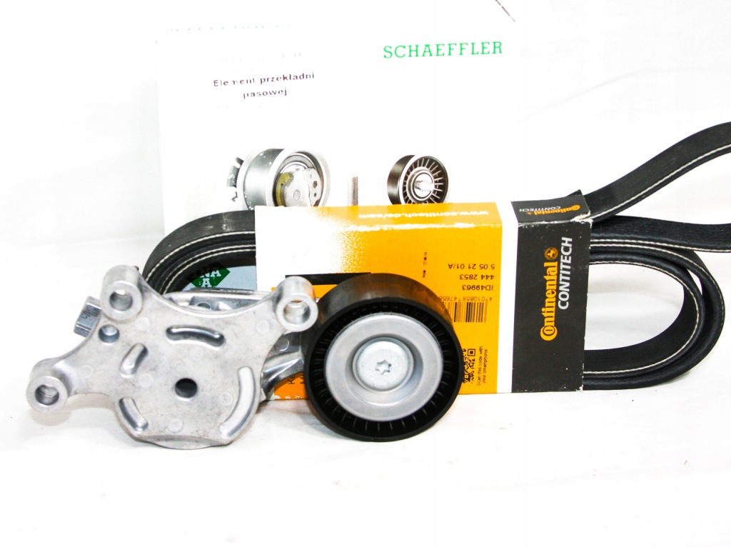 фото №1, Натягувач + ремінь peugeot 206 2008 107 1007 207 hdi focus galaxy mondeo iv