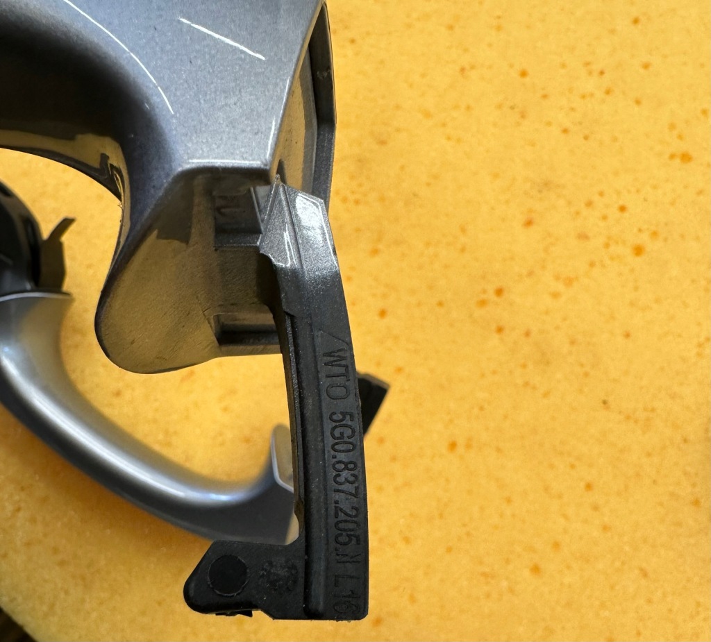 фото №15, Левая правая перед передняя ручка наружная дверь vw golf vii 7 t-roc lb7s