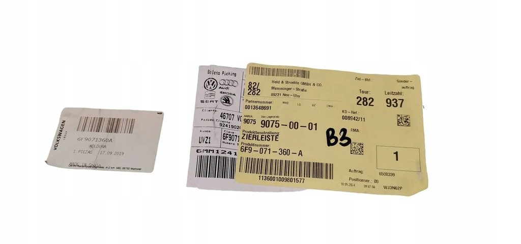 фото №6, 6f9071360a seat arona молдинг декоративная задняя крышки задний dekor