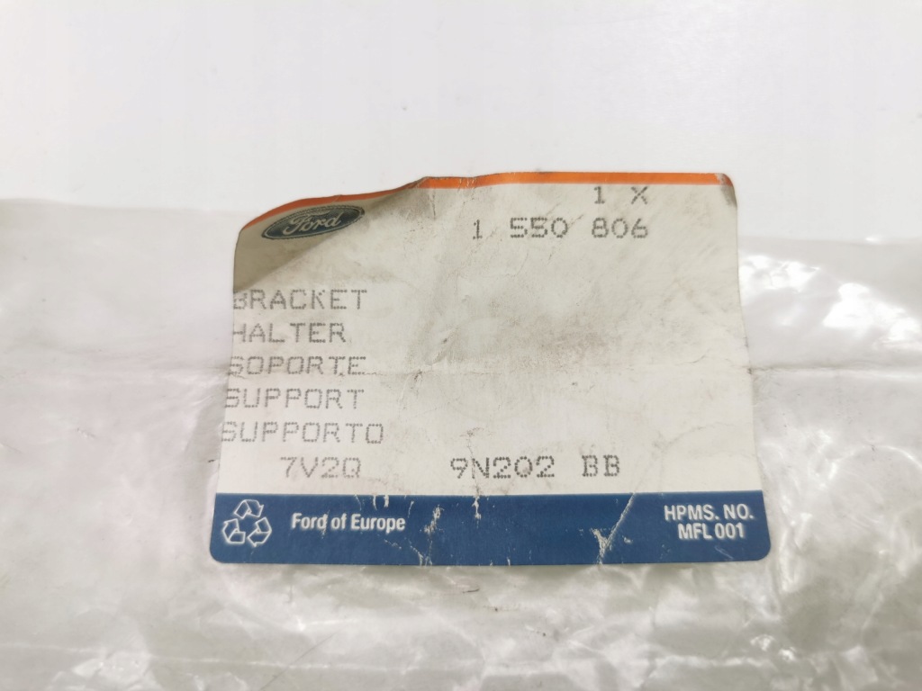 Купить Кронштейн трубки форсунки топлива ford fiesta 1.4tdci - od 2008 оригинальный номер 1550806